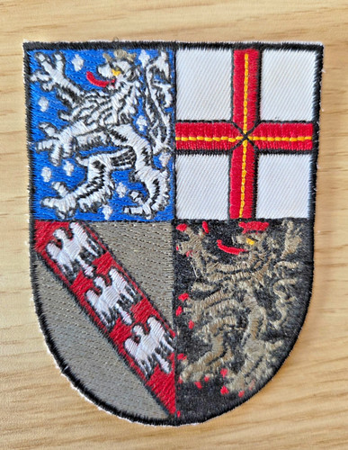 Wappen saarland zum aufbügeln - wappen,