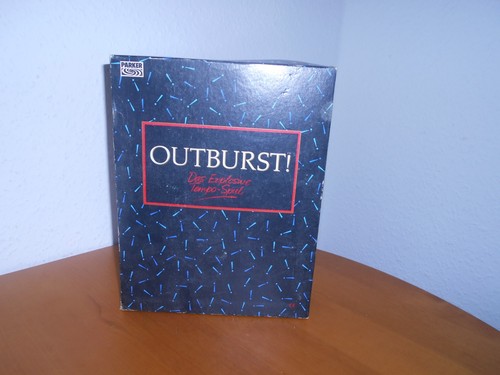 Parker outburst das - outburst, explosive