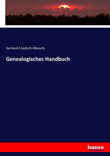Gerhard friedrich albrecht - friedrich, |