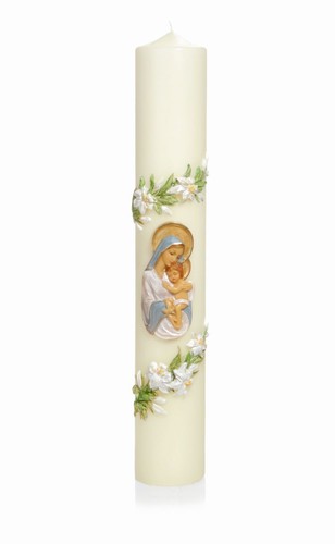 Inna glas church candle - church,