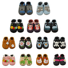 SAYOYO Baby Krabbelschuhe WeichesLeder Lauflernschuhe Babyschuhe Junge/Mädchen