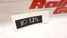 AUFKLEBER LWR  1,2% LICHT VW GOLF 1 GT GTI PIRELLI CABRIO GENESIS SPORTLINE