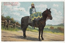 AK Borna Regimentskarte Pauker