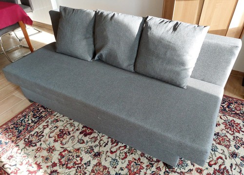 Schlafsofa mit bettkasten und - bettkasten,