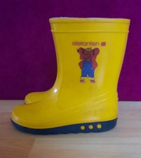 ELEFANTEN Gummistiefel Gr. 23 Jungs Mädchen Schuhe Regenstiefel Gelb