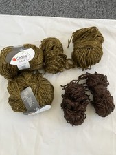 Wollpaket (2) - gold/braun - Gedrifa Aneja - 200 Gramm