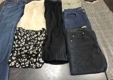 Konvolut Damenkleidung Größe 12 ~ 4 x Jeans, Kleid, Bluse, Rock, Shorts