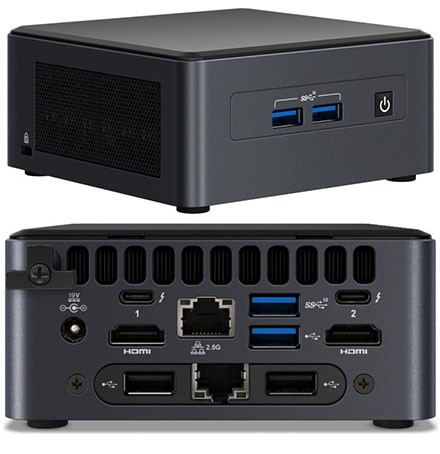Intel nuc11tnhi70l core - intel, (intel