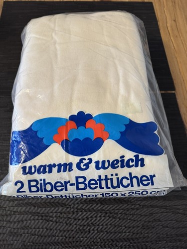 Vintage biber betttücher - vintage,