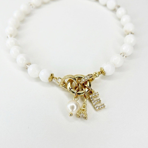 Perlen schmuckset armband mit - perlen-schmuckset,