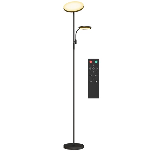 Homcom stehlampe für - stehlampe,