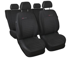 Autositzbezüge Sitzbezug Schonbezüge Dunkelgrau für Mercedes C-Klasse W202 W203