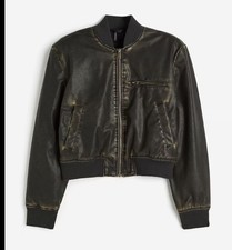 Pilotenjacke kunstlederjacke - pilotenjacke,