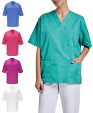 Schlupfjacke Damen Herren Kasack OP-Kasack OP Kleidung Schlupfkasack XS-3XL