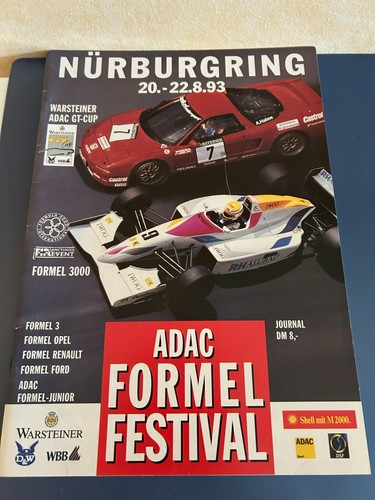 Adac formel festival 1993 - adac,