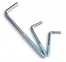 Schraubhaken gerade L-Form