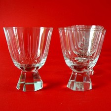 6 COCKTAILGLÄSER, Friedrich Kristall, 60er Jahre