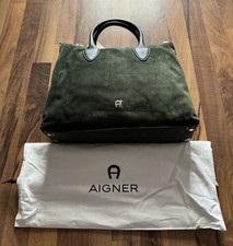 AIGNER Zita Tote – Wildleder