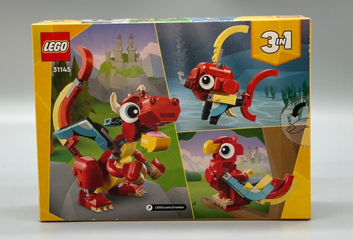 Lego creator roter drache - lego, creator: