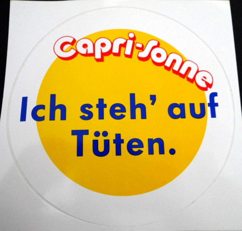 Werbe aufkleber capri - werbe-aufkleber,