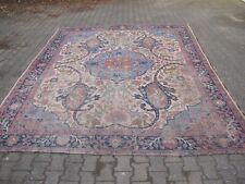 Orient Teppich Figural wohl Persien um 1900 zum restaurieren  aus Nachlass  E 89