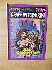 GESPENSTER KRIMI Band 136. Das Geisterdorf. Bastei Erstausgabe 1975