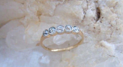Gold 585 jugendstil - k, ,