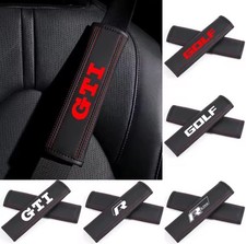 Sicherheitsgurt Polster im GTI Stil 2er Set Auto Gurt Schulter Schutz Schwarz