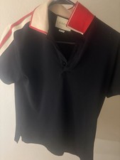 Gucci Men's Black Polo Shirt S