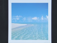 still Blue Ocean ( Cesano Boscone ), Kunstdruck 50 x 50 cm