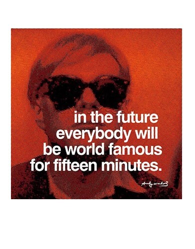 Andy warhol minutes - warhol, 15