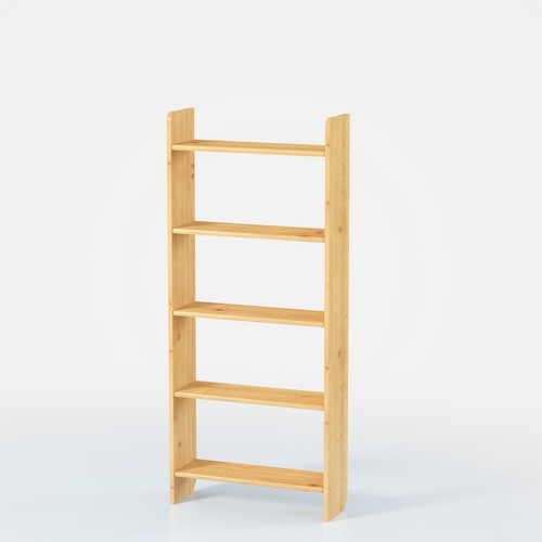 Bücherregal kiefer massivholz - bÜcherregal,