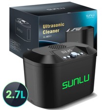 2.7L Ultrasonic Jewelry Cleaner,SUNLU Cleaner for Brillen,Zahnersatz,Uhren etc