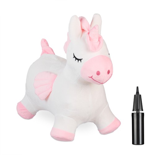 Hüpftier einhorn aufblasbares - einhorn,