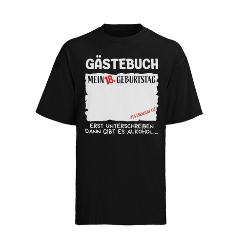 Gästebuch shirt - gästebuch, t-shirt