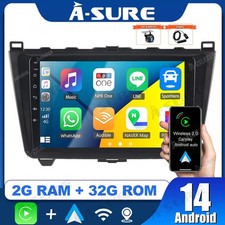 Android 14 CarPlay Autoradio Für Mazda 6 GH GG 2007-2012 GPS Navi 2+32G RDS DAB+