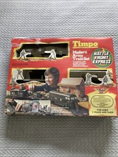 Timpo Modern Army Train Set 245 Battle Front Express, 1974 unvollständig, siehe Bilder.