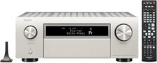 Denon AVC-X6700H | AV-Receiver | Dolby Atmos | 8K Ultra HD | Silber | SEHR GUT