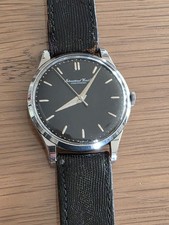 IWC Black Dial Cal.89 35mm, klassische Herren Luxusuhr, MINT! fast wie neu!