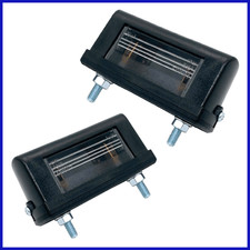 2x Kennzeichenleuchte