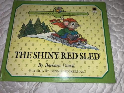 The shiny red - shiny, sled