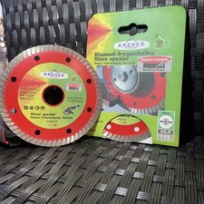 Diamant Trennscheibe, Gelocht, Extra Dünn Ø115x22,2x1,2mm/ Für Fliesen / blau3xx