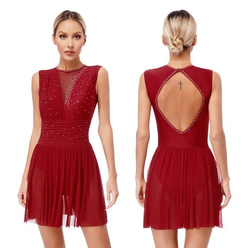 Damen eiskunstlauf kleid - damen,