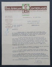 Rechnung 1944 AFRIKANISCHES