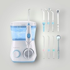 TUREWELL Munddusche, Elektrischer Zahnreiniger mit 10 Druckstufen, Wasserflosser