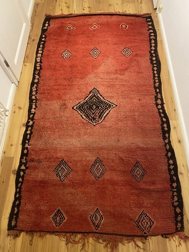 Vintage berberteppich aus - vintage,