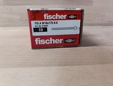 10x fischer Ankerstange FIS A M16 x 175 gvz galvanisch verzinkt Stahlgüte 8.8