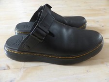 Dr. Doc Martens Carlson Pantolette Gr. 43, schwarz, Leder, WIE NEU!!