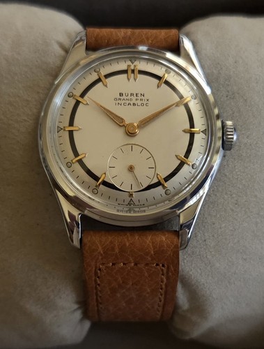 Vintage armbanduhr buren - armbanduhr,