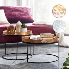Couchtisch FineBuy Set Metall